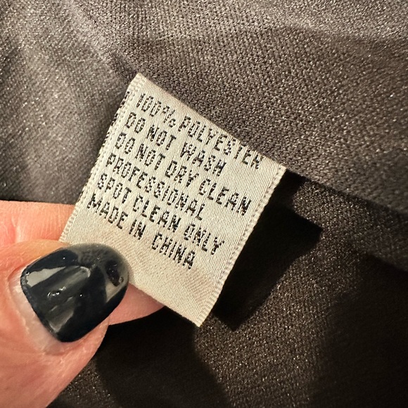 NWT $358 sold as is Leena for Mac Douggal STRETCH SEQUIN LACE UP back size 2 - Picture 10 of 12